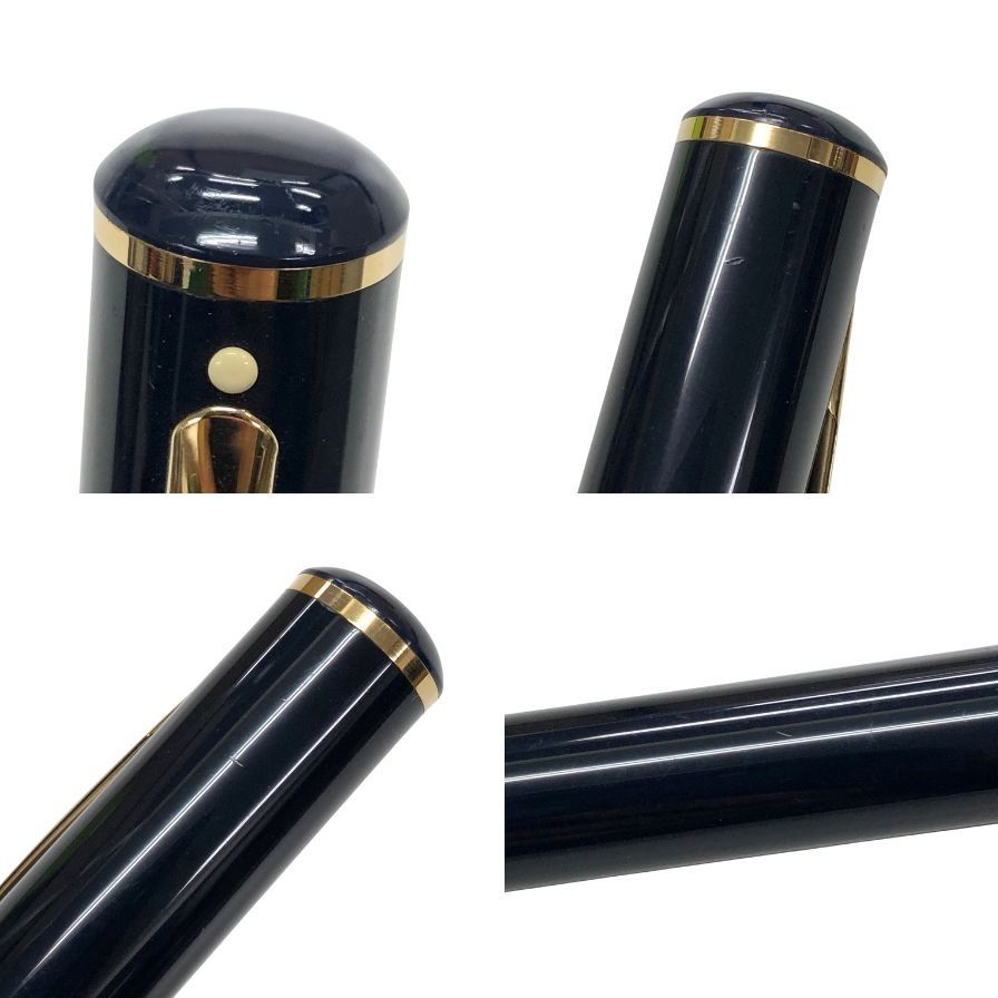 シェーファー 万年筆 ネイビー×ゴールド ペン先18K750【AFI13】 吉田