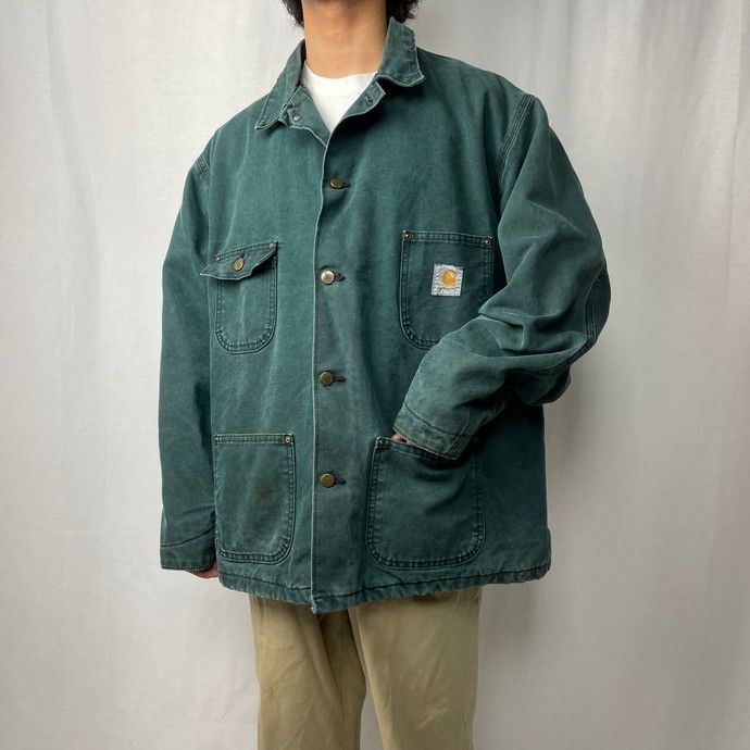80年代 USA製 Carhartt カーハート ダック地 ミシガンチョア