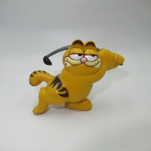 80'sGARFIELDガーフィールドPVCフィギュア人形ぬいぐるみビンテージゴルフ1