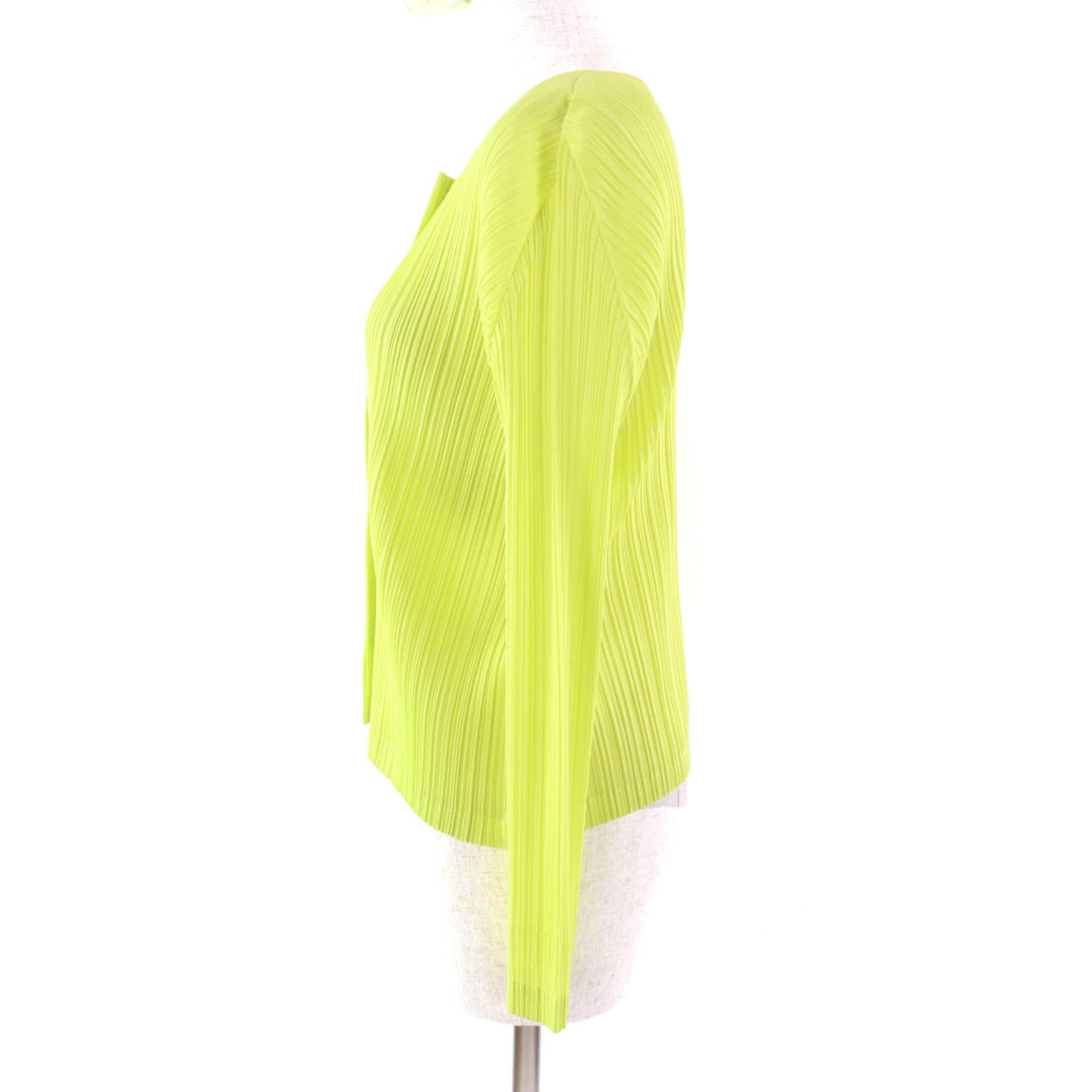 PLEATS PLEASE プリーツプリーズ カーディガン ホワイト 極美品☆PLEATS PLEASE プリーツプリーズ イッセイミヤケ PP73