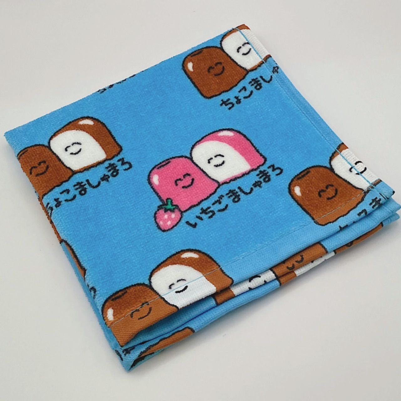 コンビニ おえかきさん プリントハンドタオル ウォッシュタオル