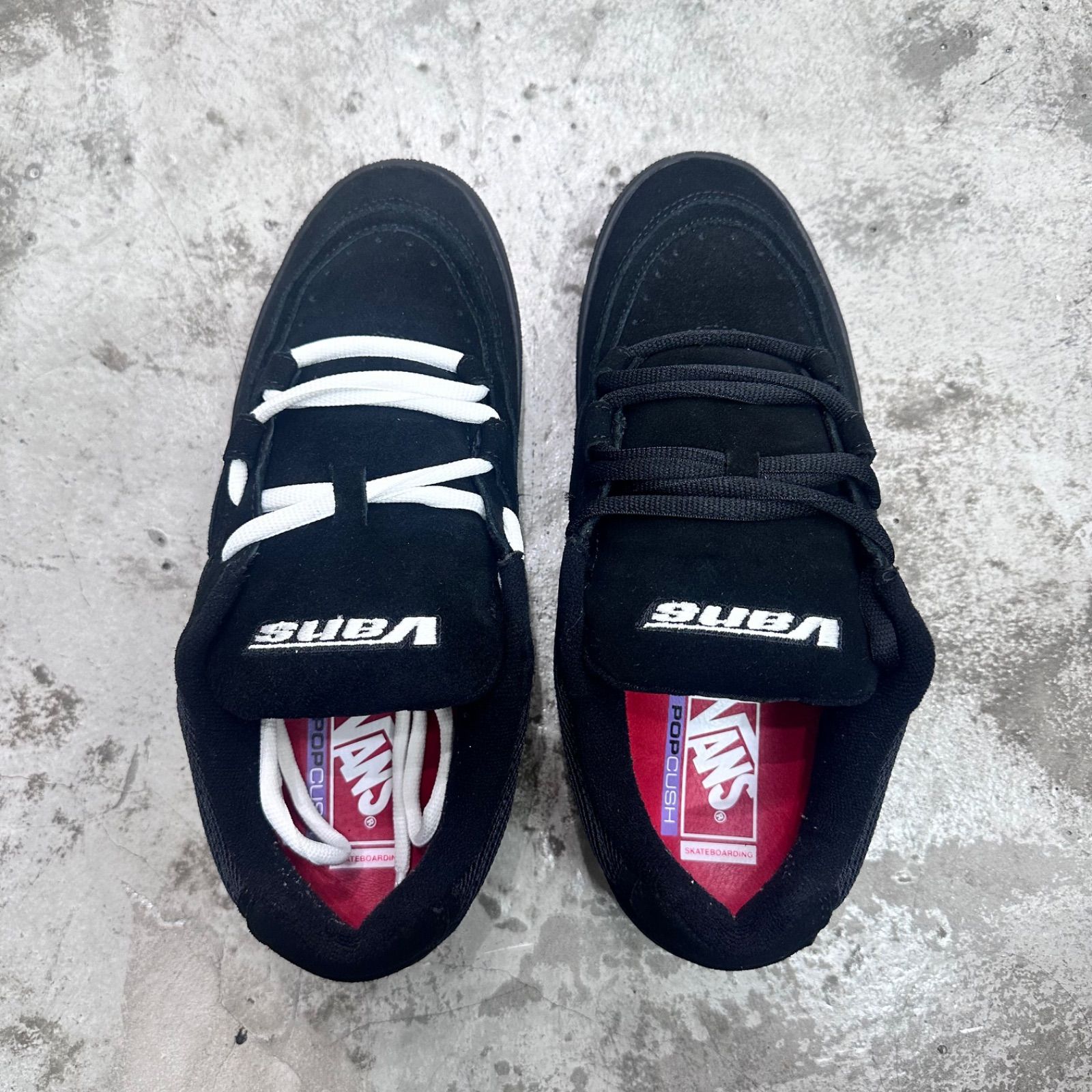 Supreme 23SS Vans Speed Black スエード スニーカー シュプリーム 
