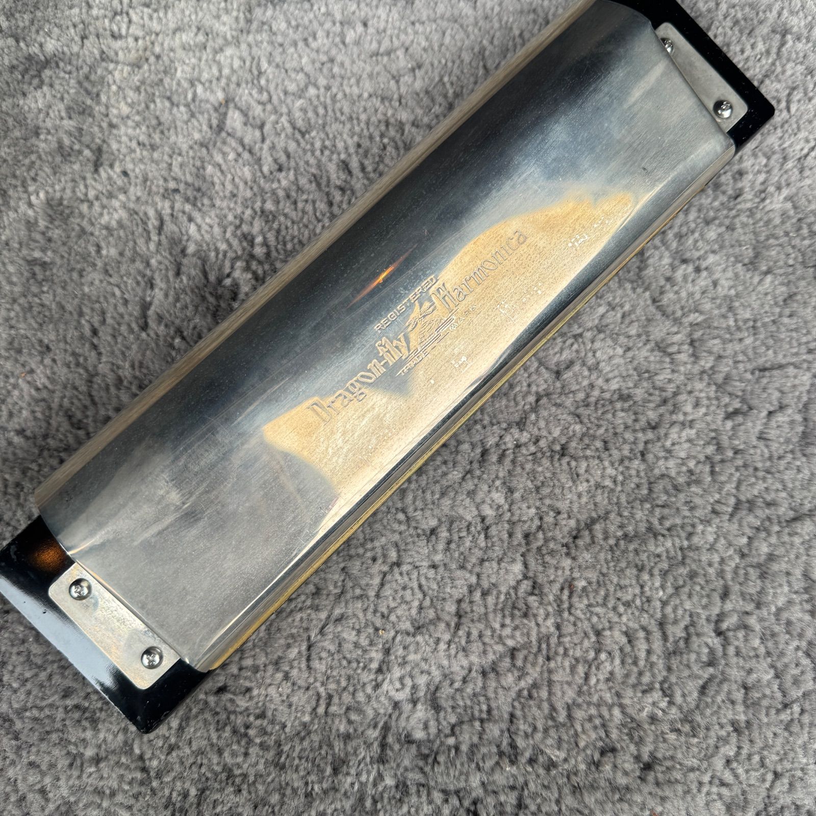 あたたみのある トンボ楽器 コントラバスハーモニカ DragonflyContrabass Harmonica ケース付き クロス 取扱説明書付 ビンテージ トンボホルンハーモニカ 管楽器 吹奏楽 吹奏用 昭和レトロ TOMBO MUSICAL INST MFG CO LTD 旧型