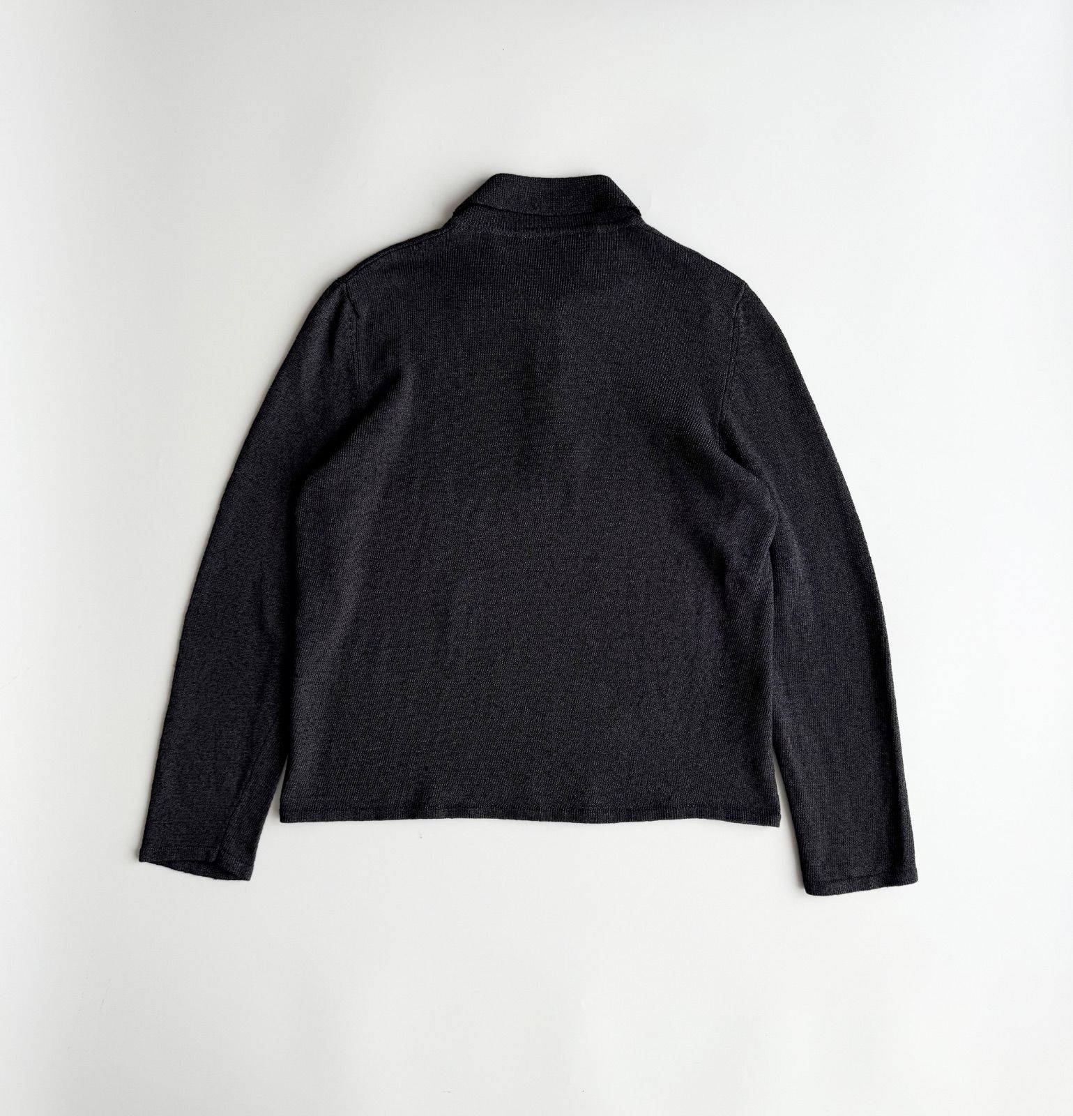 2000s HERMES MEN HALF ZIP KNIT エルメス 2000年 ハーフジップニット