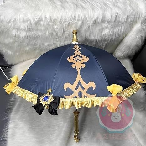 ナヴィア 傘 原神 コスプレ 武器 Amazon.co.jp: 原神 ナヴィア コスプレ道具 傘 Navia 武器 裁断