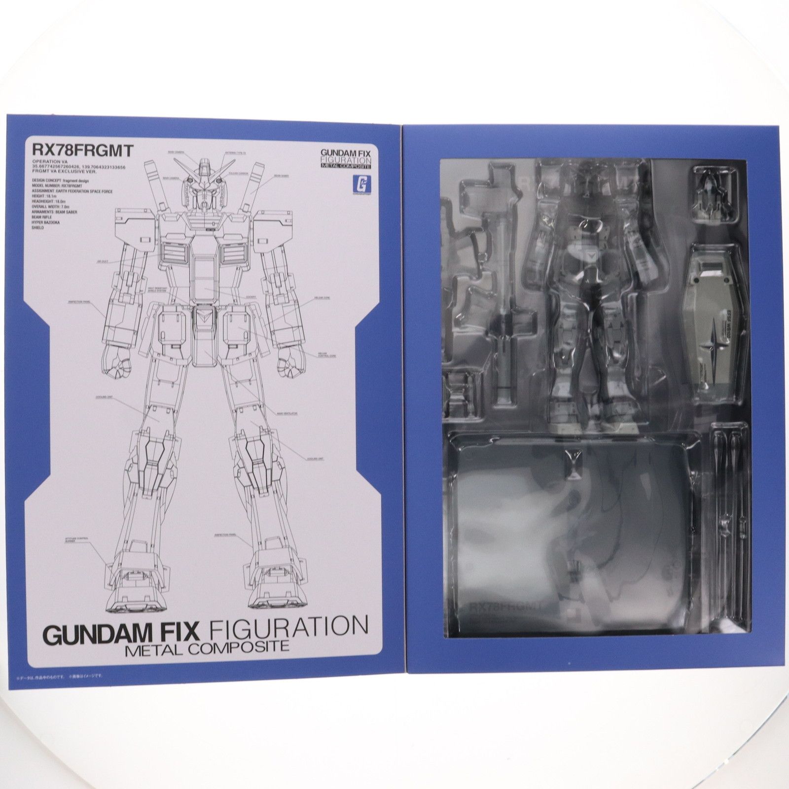 BANDAI - 魂ウェブ商店限定 GUNDAM FIX FIGURATION L COMPOSITE RX78FRGMT GUNDAM(ガンダム) 機動戦士ガンダム THE ORIGIN(ジ・オリジン) 完成品 可動フィギュア バンダイスピリッツ GUNDAM FIX FIGURATION METAL COMPOSITE 【抽選販売】RX78FRGMT