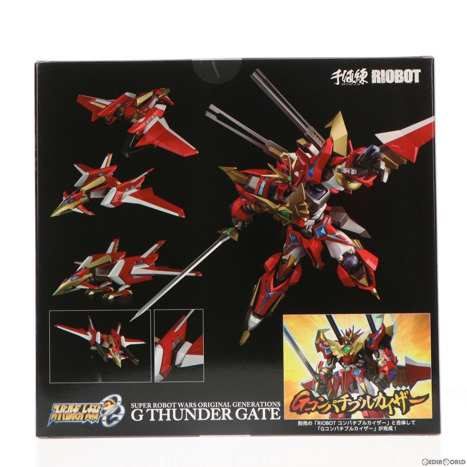 SUPER - センチネルストア限定 RIOBOT Gサンダーゲート スーパーロボット大戦OG 完成品 可動フィギュア 千値練(せんちねる) センチネルストア限定 RIOBOT Gサンダーゲート スーパーロボット