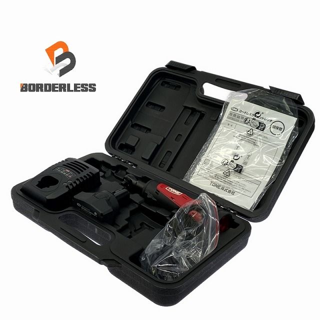 ♥品 TONE トネ 14.4V コードレスラチェットレンチ CR3120 バッテリ1個 2.0Ah 充電器 ケース付