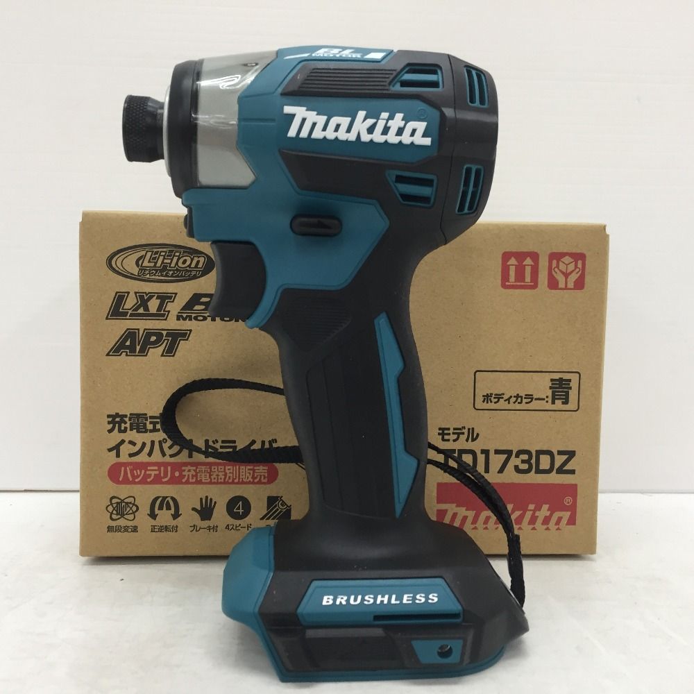 makita マキタ 18V対応 充電式インパクトドライバ 青 本体のみ TD173DZ