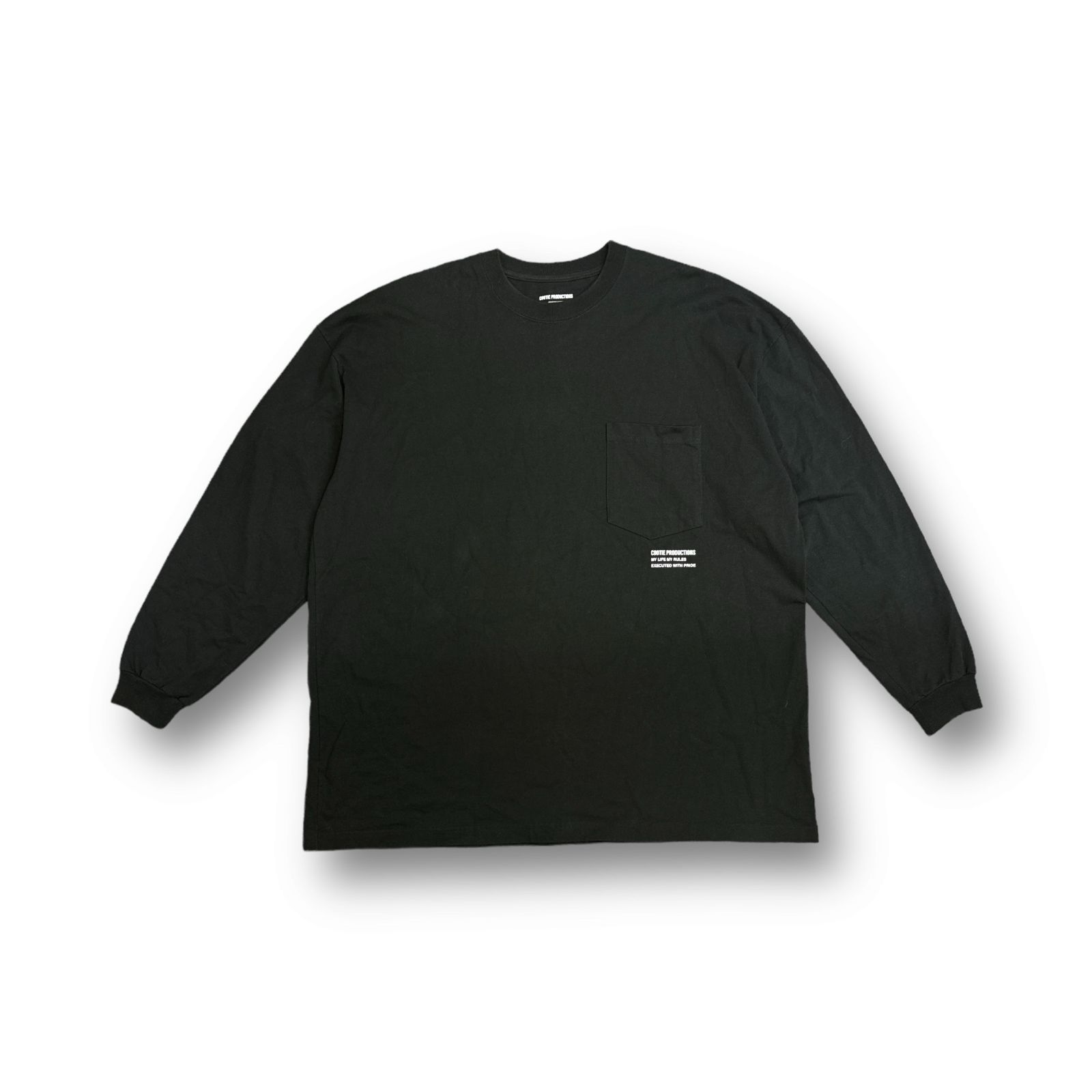 定価11000円 COOTIE PRODUCTIONS 22SS Open End Yarn Error Fit L/S 