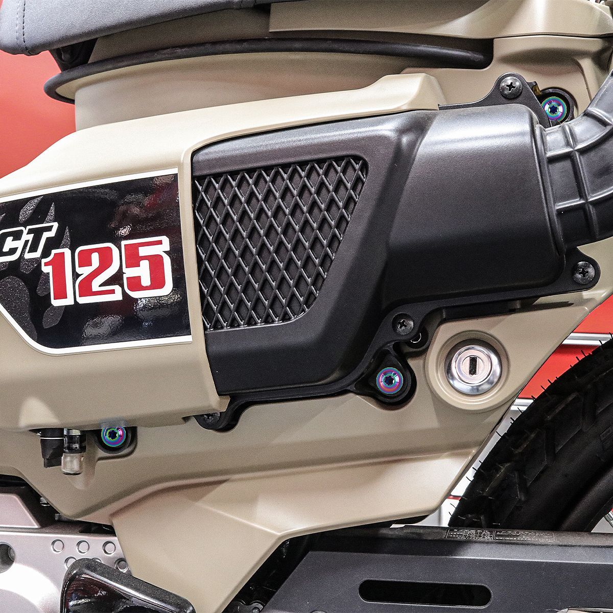 CT125 ハンターカブ チタンボルト JA55/JA65 外装カバー用 ボルト