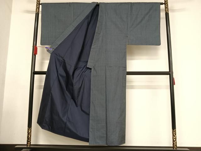 平和屋着物●男性 本場大島紬 アンサンブル 100亀甲 総詰め 正絹 ♥ AABA5039np