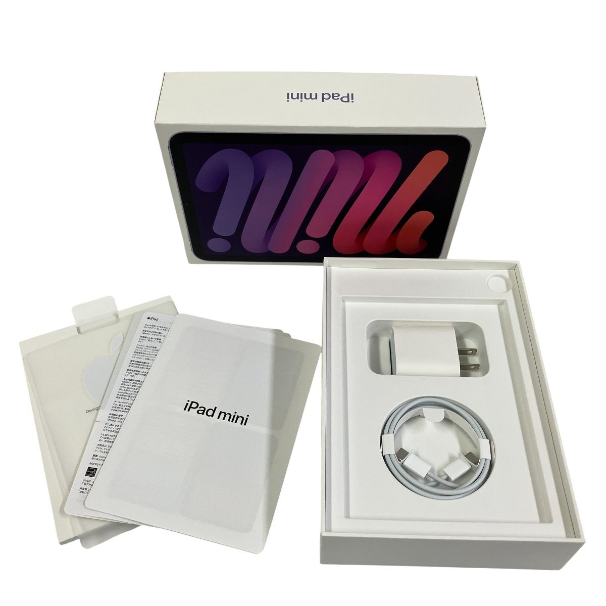 Apple MK8K3J A iPad mini 第6世代 Wi-Fi Cellular 256GB パープル タブレット T10512234