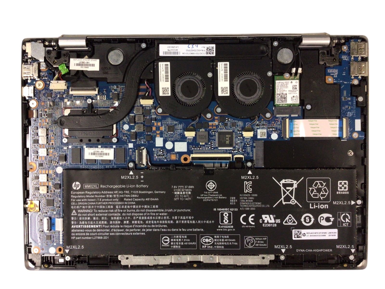ノートPC npc348【ジャンク】HP Pavilion Laptop 13-an0054TU◇i5 8th