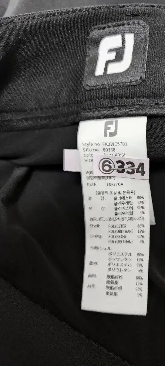 SS の服の状態