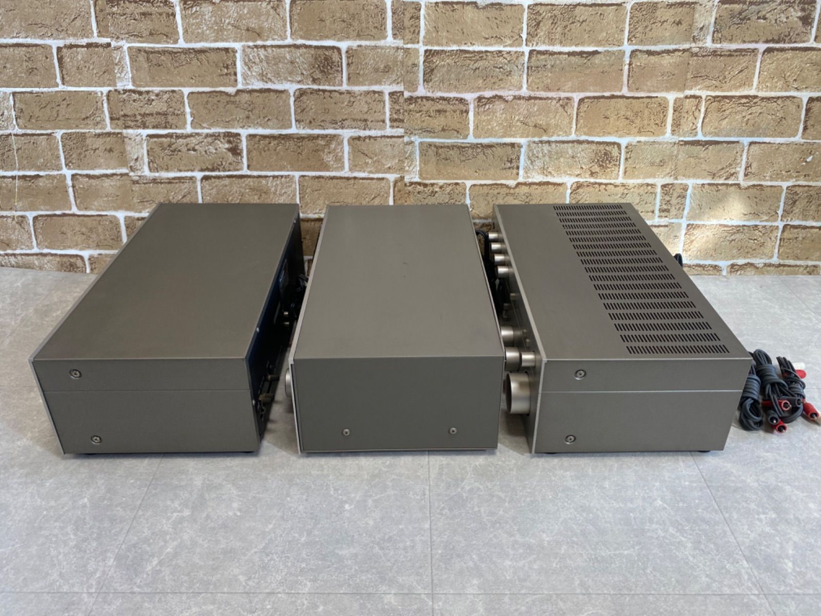 オーディオ3点セット テクニクス アンプ SU-8055 チューナー ST-8044
