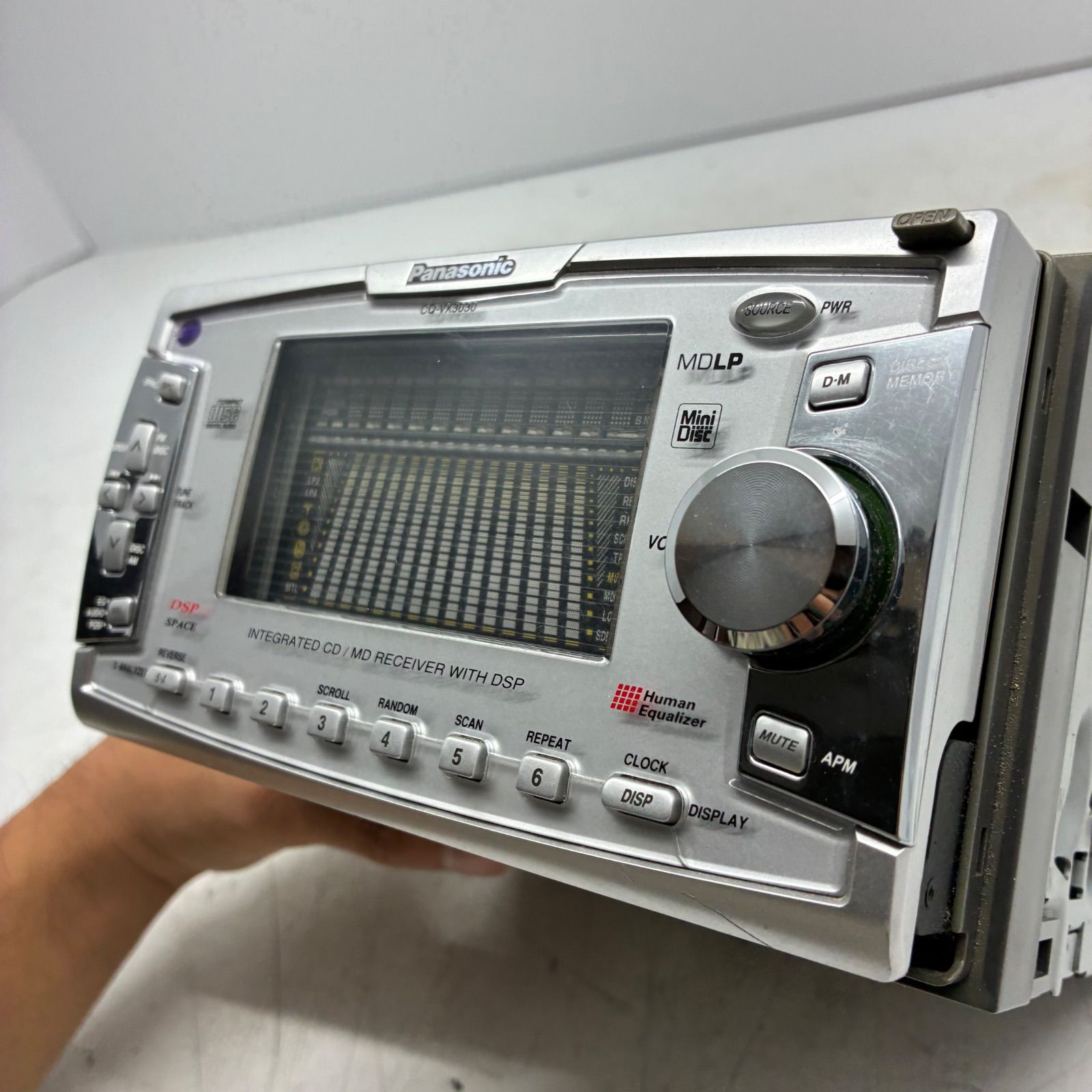 当時物】Panasonic パナソニック 2DIN CQ-VX3030 カーオーディオ