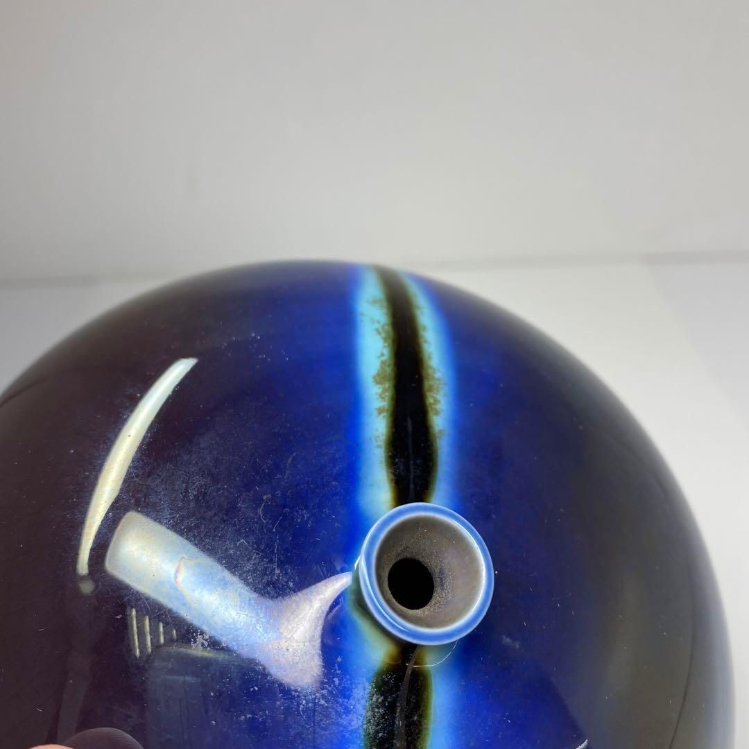 九谷 正彦 人間国宝 彩紬線文共箱 高さ14.8㎝トトルサ東な6-1127 2F NEXPOTALLINN_EU