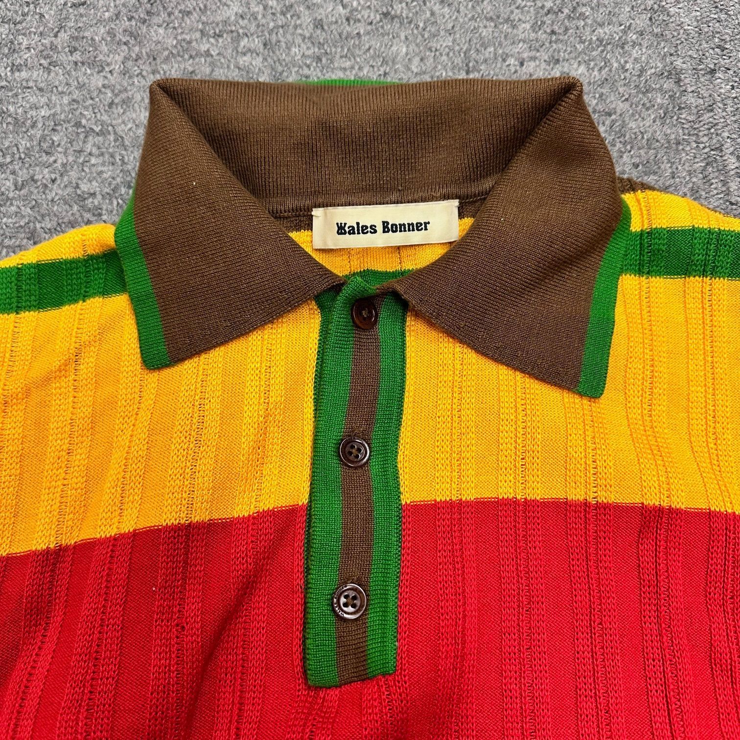 WALES BONNER 22SS VOLTA JAZZ Sun Polo ボルタジャズサン