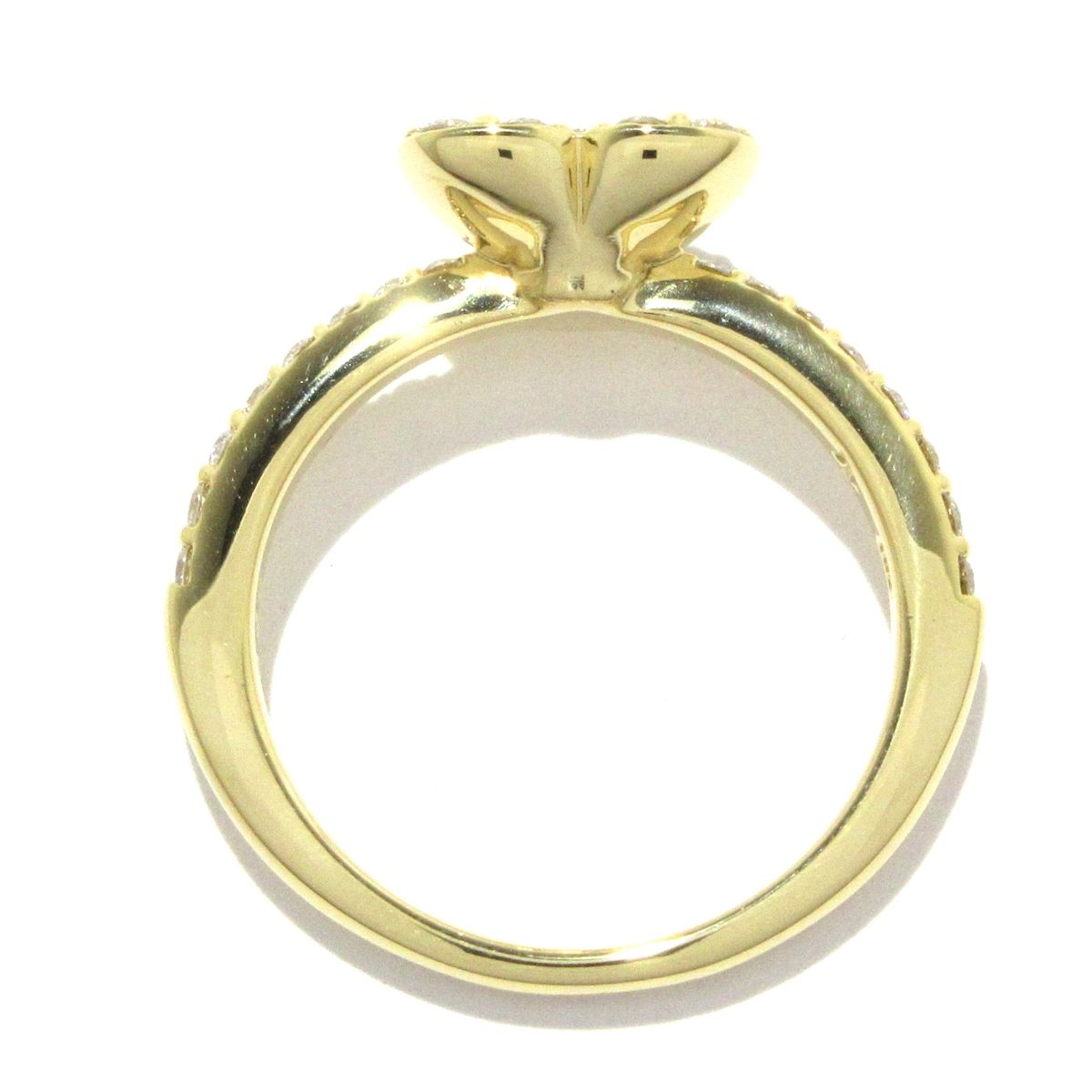 PonteVecchio(ポンテヴェキオ) リング美品 - K18YG×ダイヤモンド  