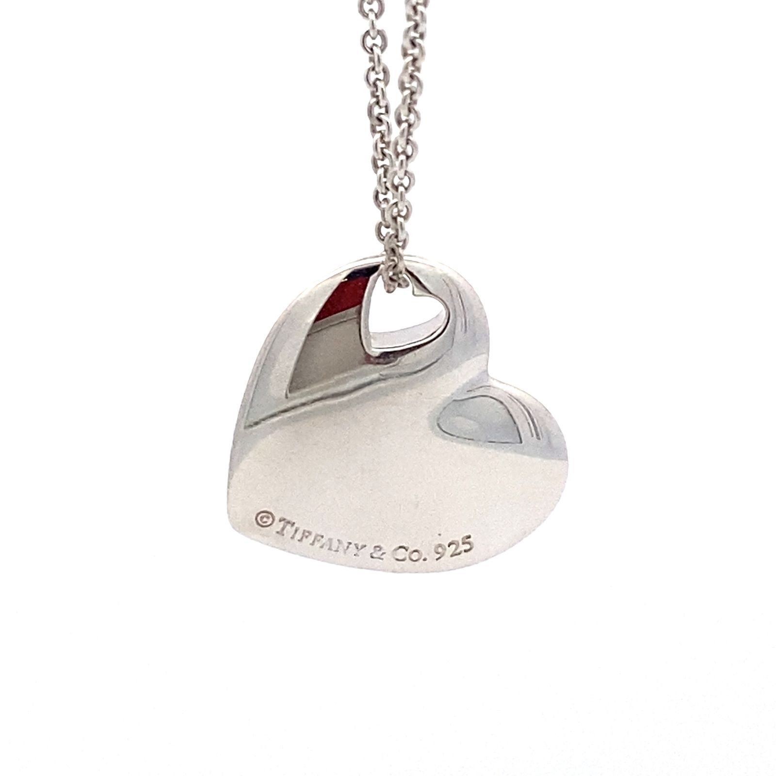 【未使用】Tiffany & Co. シルバー ハートネックレス Tiffany & Co. - 美品 TIFFANY＆Co ティファニー ハート