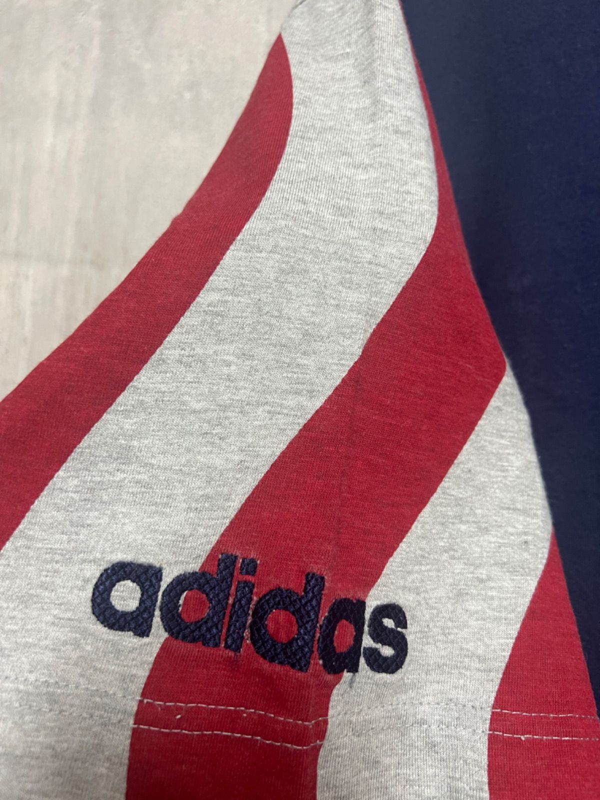 最安値! コムドット ゆうた 着用 私物 90s adidas World Cup USA 94 襟