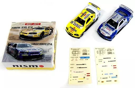 トミカ2001JGTC  PENNZOIL XANAVI GT-R2台セットです Amazon | トミカ アイアイアドカンパニー特注 JGTC 2001