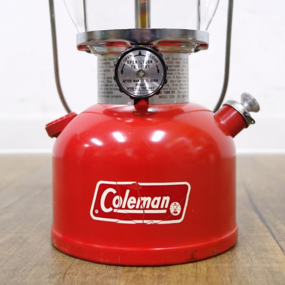 整備済み コールマン Coleman 200A 79年製 ワンマントル