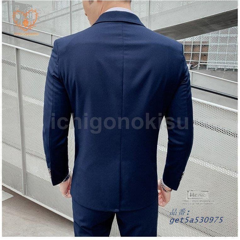 メンズ スリーピーススーツ