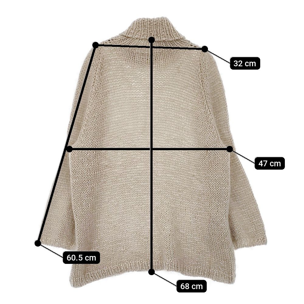 mina perhonen wa8223 サイズ38 celestial モヘヤシルク セーター