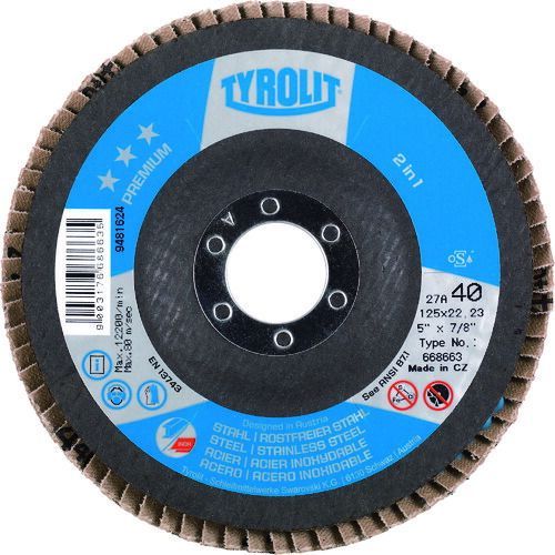 ＴＹＲＯＬＩＴ　フラップディスク　プレミアムタイプ　１２５ｍｍ　＃８０ 10枚セット