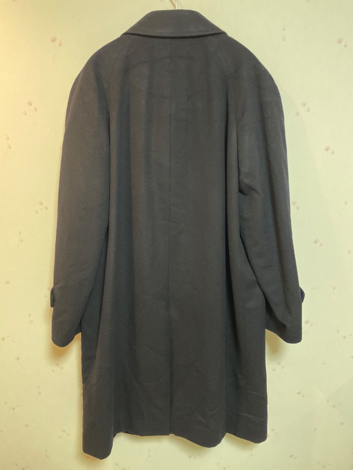 ヴィンテージ 英国製 カシミヤ ロングコート メンズXL相当 ユニセックス Vintage England Pure Cashmere Long Coat Men’s XL Unisex