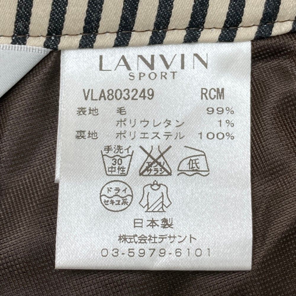 サイズ：38 LANVIN SPORT ランバン スポール パンツ チェック