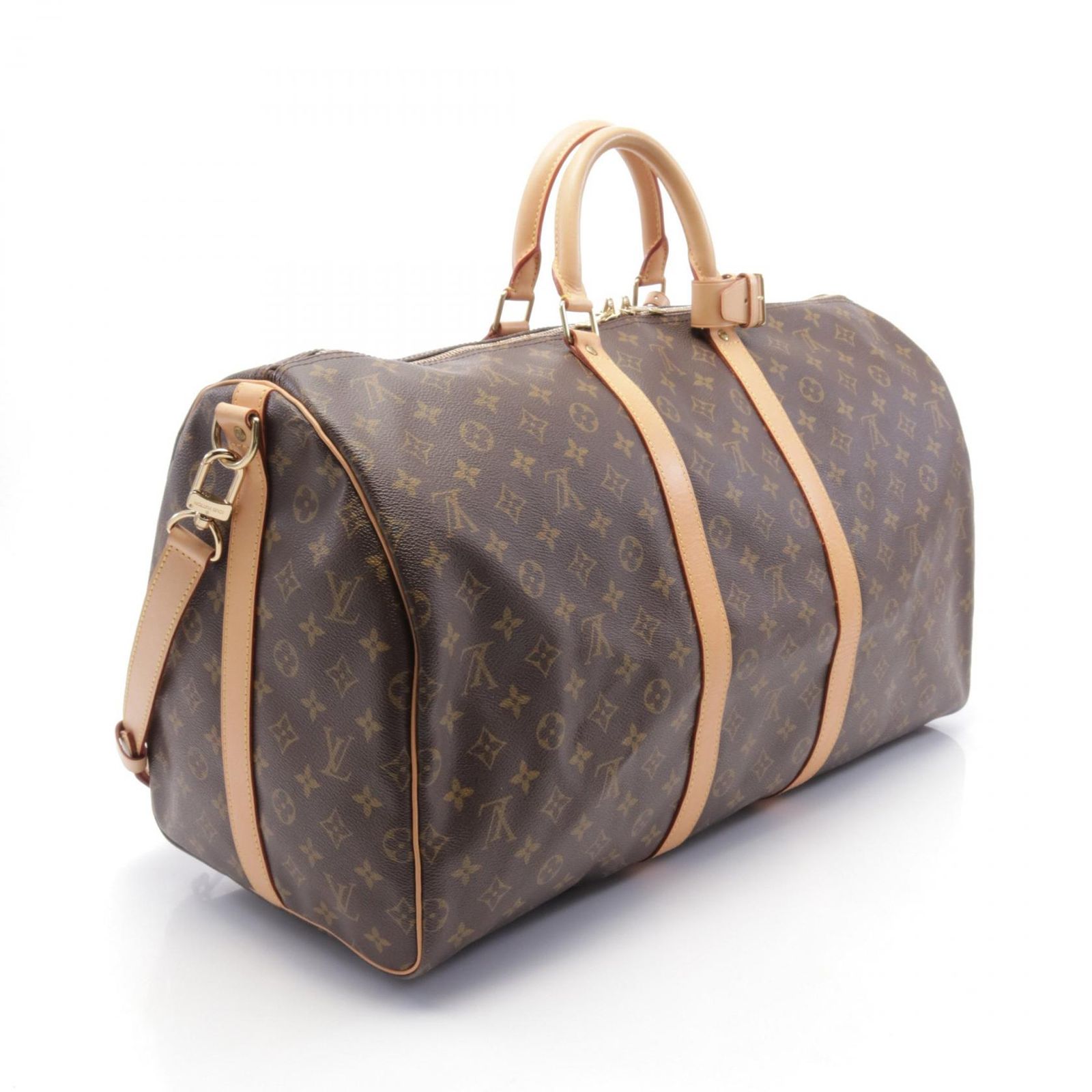LOUIS VUITTON ルイ・ヴィトン キーポル バンドリエール55 モノグラム ボストンバッグ - メルカリ