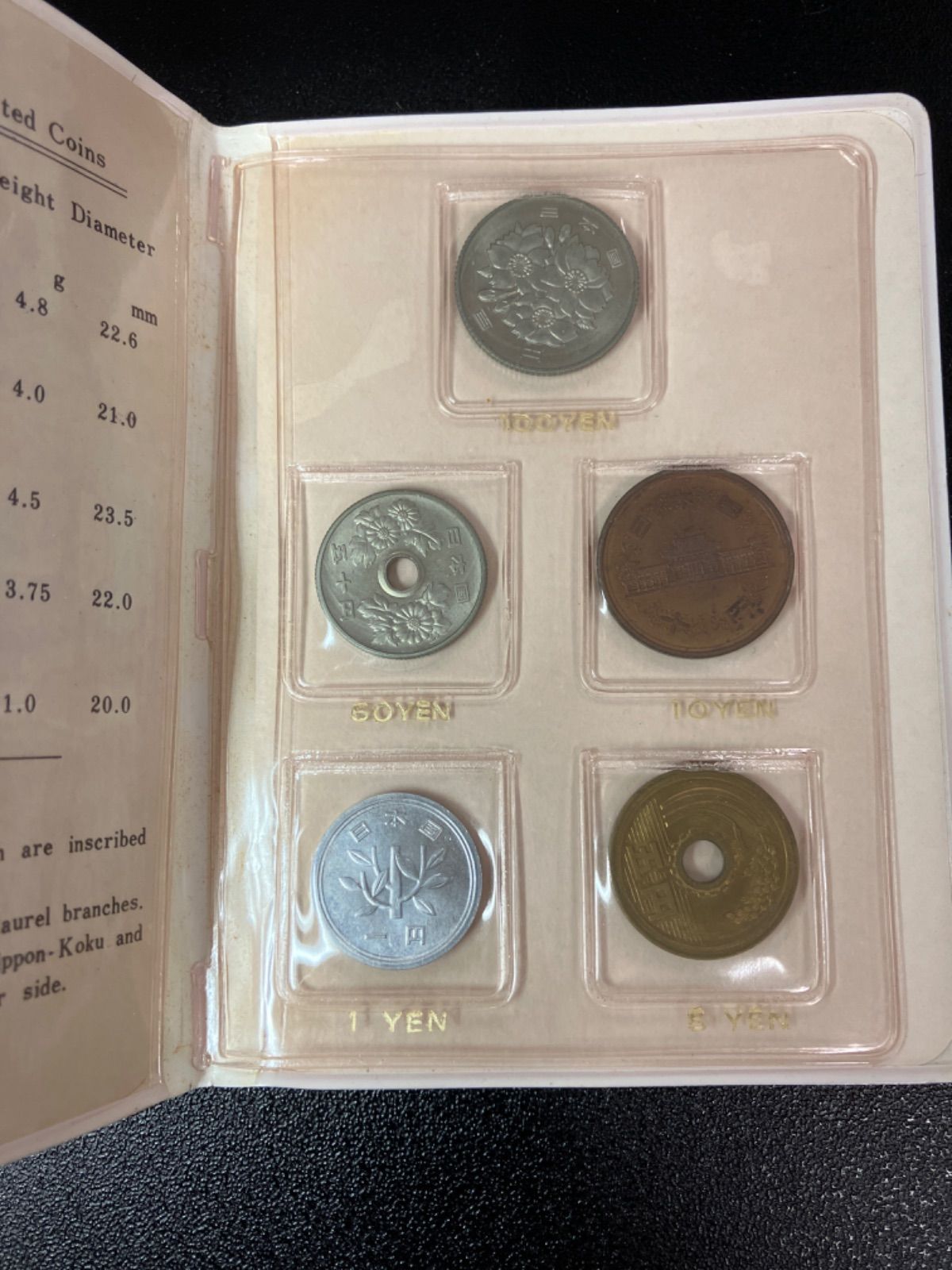 ◉貴重◉ 初年度品 昭和44年(1969年)海外向けミントセット 1米ドル品