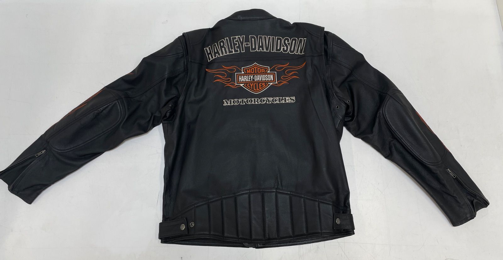 中古品状態良好】ハーレーダビッドソン 豚革 レザージャケット 