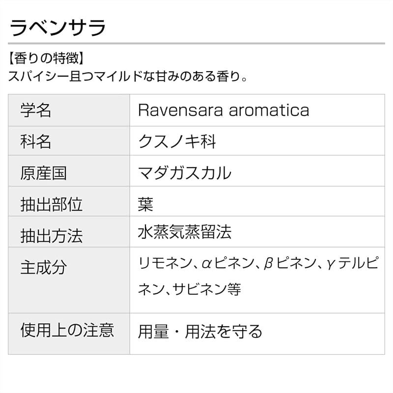 ラベンサラ 100ml インセント エッセンシャルオイル 精油 アロマオイル AEAJ表示基準適合認定精油