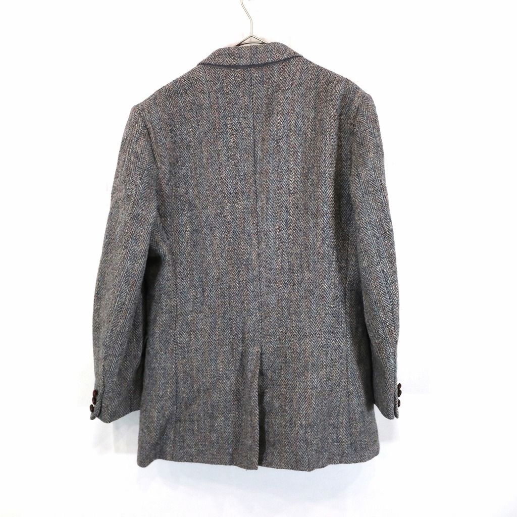 90年代 USA製 Harris Tweed ハリスツイード テーラードジャケット