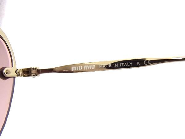 □新品□未使用□ miumiu ミュウミュウ SMU62U ハート サングラス 