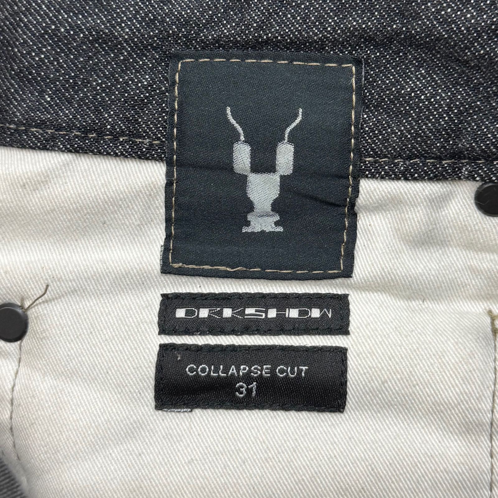 パンツ RICK OWENS DRKSHDW COLLAPSE JEANS パンツ RICK OWENS DRKSHDW COLLAPSE JEANS Rick Owens DRKSHDW