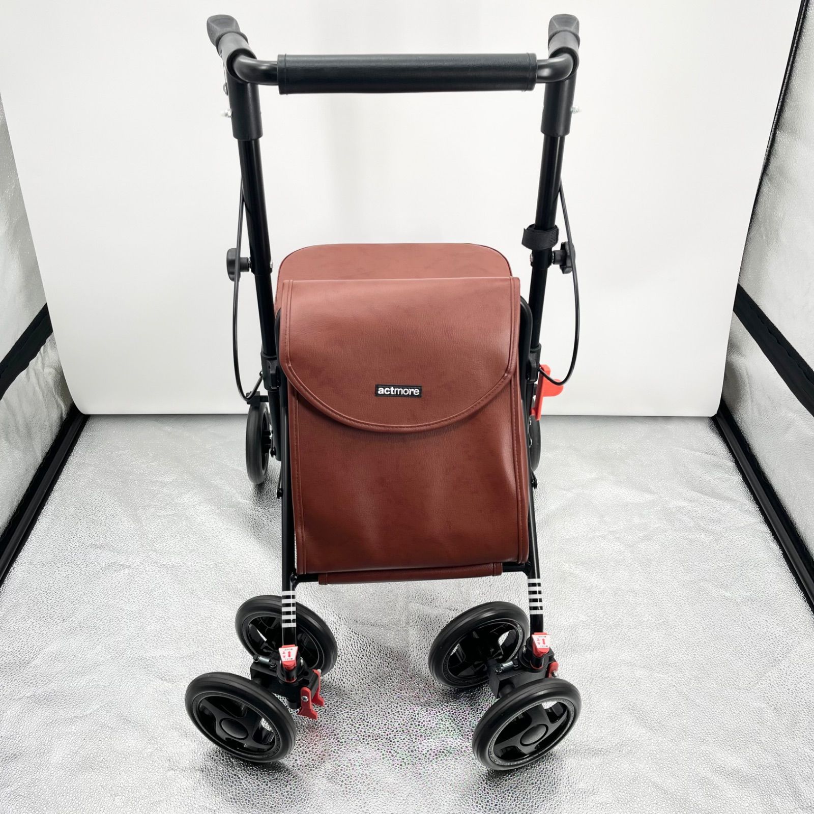 目立った傷や汚れなし☆actmore アクトモア ファイン Mサイズ シルバー