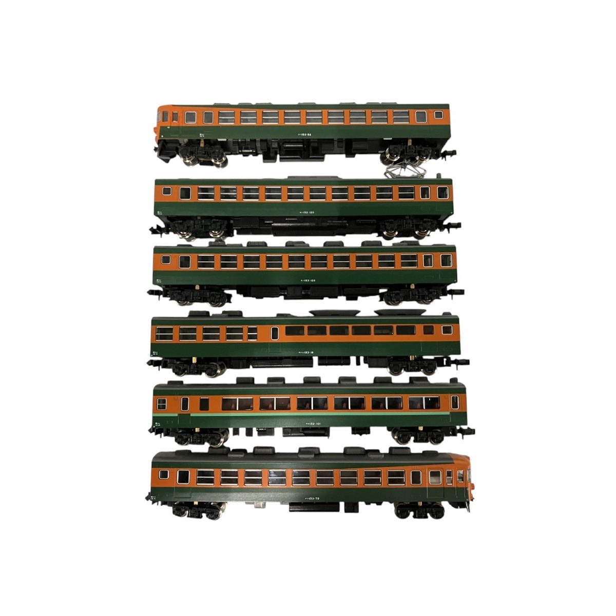 KATO 10-344 153系 新快速 直流急行形電車 (低運転台) 6両