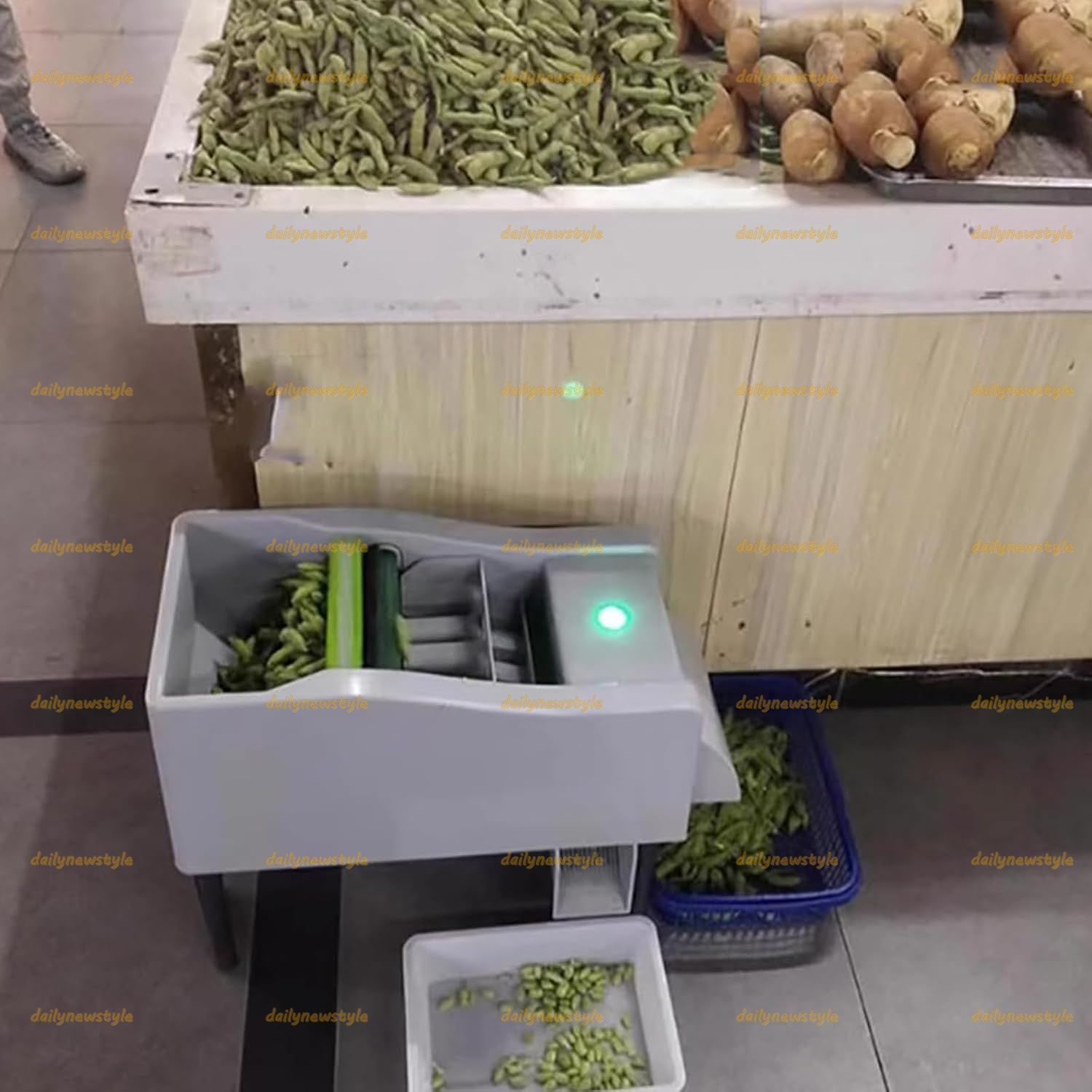 人気推薦◆大豆殻むき皮むき機電動豆エンドウ皮むき機 25-40KG|H高効率