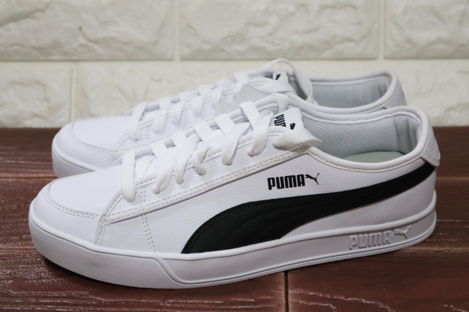 新品 PUMA プーマ PUMA SMASH V2 VULC SL メンズ スニーカー ユニ