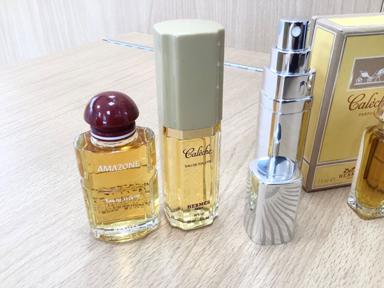 【未使用】HERMES エルメス 香水 カレーシュ 5個セット フレグランス 未使用】HERMES エルメス 香水 カレーシュ 5個セット フレグランス