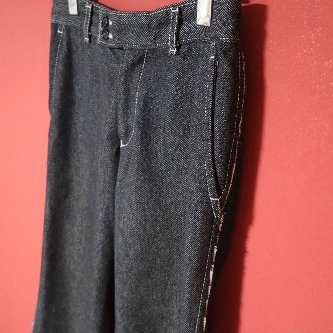 人気アイテムが再入荷！ tricot COMME des GARCONS 断ち切り加工 フ デニム