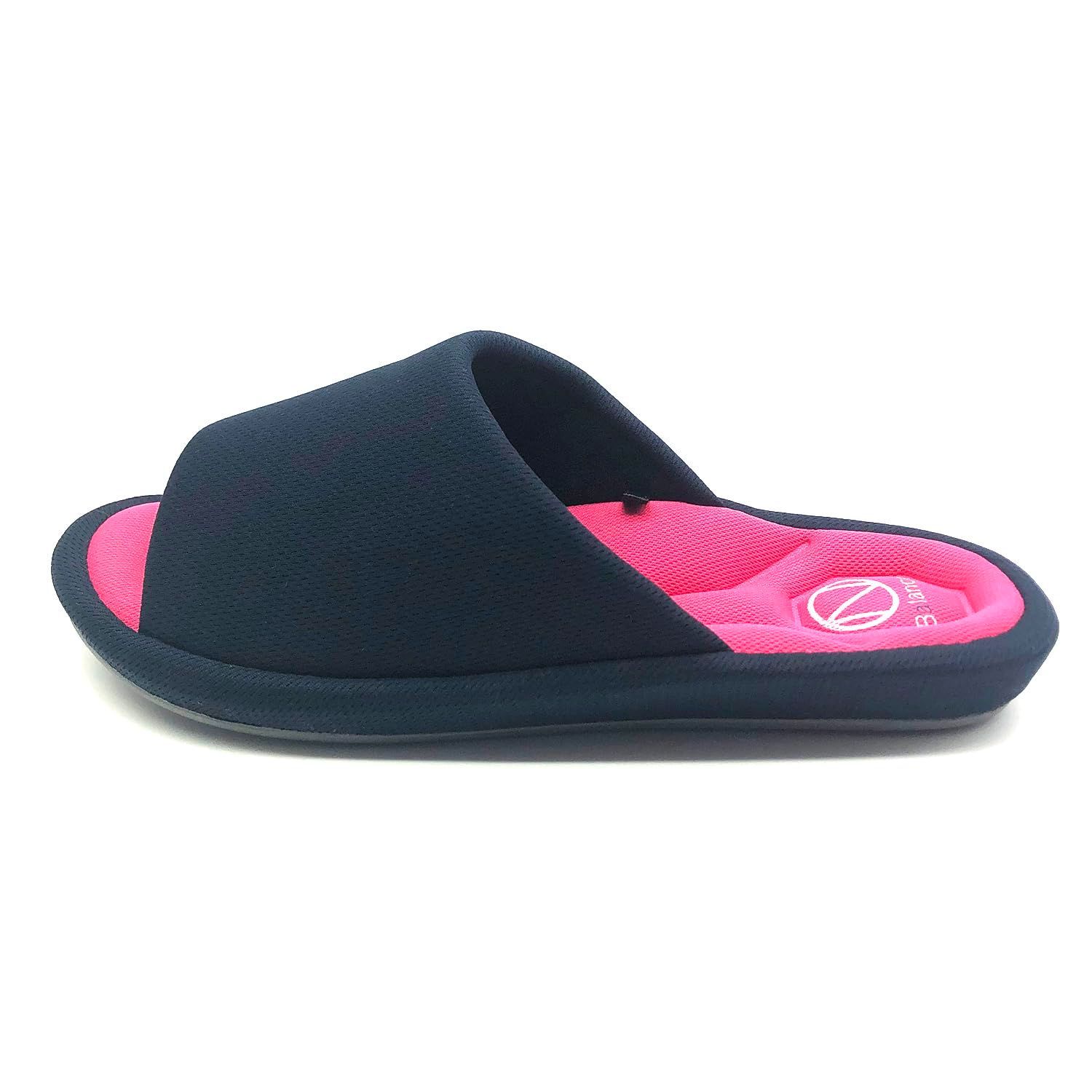 快適歩行 低反発スリッパ 低反発クッション オフィスや室内で 足裏カーブ設計でアーチ