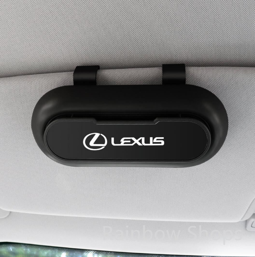 新品未使用】高級感 レクサス LEXUS 車載 メガネ ホルダー 2個