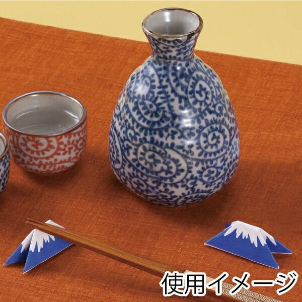 アオトプラス 折り紙箸袋 富士山