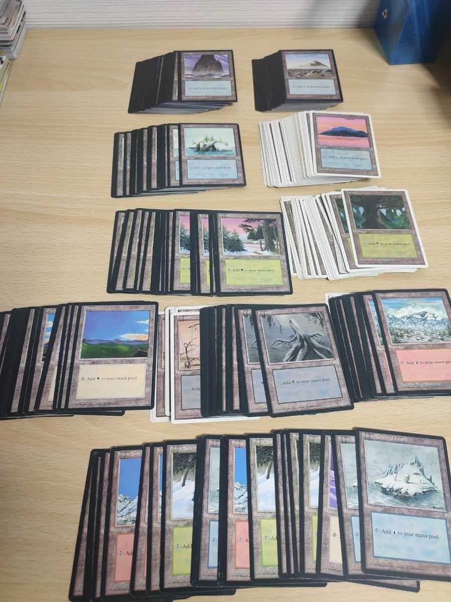 MTG マジックザギャザリング まとめ 冠雪の島 冠雪の沼 冠雪の森